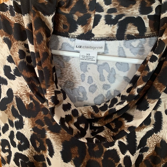 Liz Claiborne cowl neck dress - Picture 2 of 2